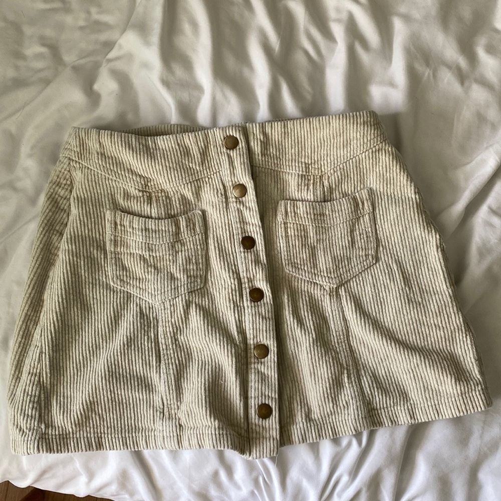 Button up skirt